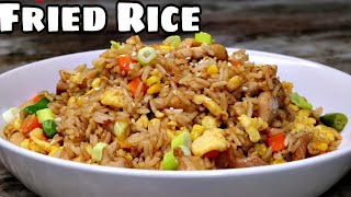 Super Easy Chicken Fried Rice Recipe  Seriously its Bomb [upl. by Kirimia]