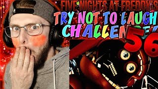 Vapor Reacts 815  FNAF SFM FIVE NIGHTS AT FREDDYS TRY NOT TO LAUGH CHALLENGE REACTION 56 [upl. by Ayel]