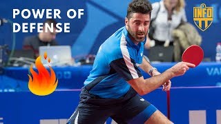 TABLE TENNIS  quotPOWER OF DEFENSEquot [upl. by Kuth]