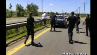 Toughest Takedowns Officer Michael Hanlon and Gregory McCarthy COPS TV SHOW [upl. by Deonne630]