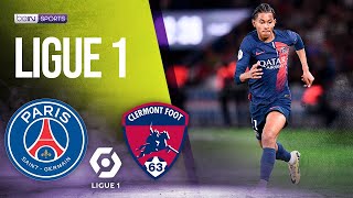 PSG vs Clermont Foot  LIGUE 1 HIGHLIGHTS  040624  beIN SPORTS USA [upl. by Dorise]