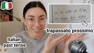 How to use Italian past tense TRAPASSATO PROSSIMO in a sentence with Passato Prossimo and Imperfetto [upl. by Lenod]