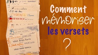 Comment mémoriser les versets bibliques   📖 Astuces inédites 🤓 [upl. by Inal]