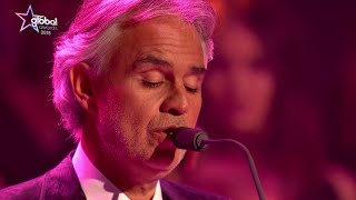 Andrea Bocelli  ‘Time To Say Goodbye’ LIVE  The Global Awards 2018  Classic FM [upl. by Ponton900]