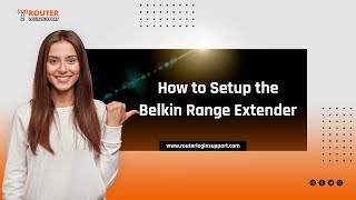 How to setup Belkin range extender  Belkin extender setup [upl. by Aihsenek]