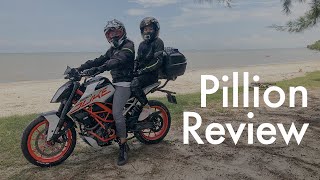 Pillion Review  KTM 390 Duke [upl. by Dunseath]