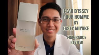 LEau dIssey Pour Homme by Issey Miyake 1994  Fragrance Review [upl. by Mavilia796]