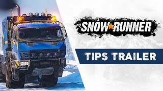 SnowRunner  Tips Trailer [upl. by Tivad]