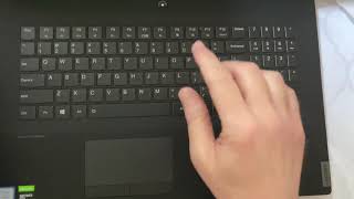 Lenovo laptop how to turn on backlit keyboard [upl. by Akemrehs]