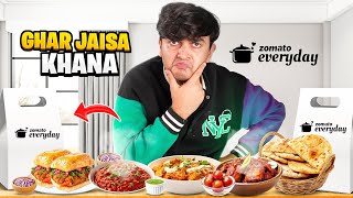 Trying Zomato Everyday Service  Home Cooked Meals [upl. by Brand]