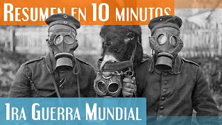 La Primera Guerra Mundial en 10 minutos 19141918 [upl. by Shannen]