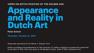 Appearance and Reality in Dutch Art [upl. by Sidwohl379]