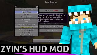 Minecraft Mods Zyins HUD quotPLAYER LOCATOR amp MOREquot [upl. by Alleon]