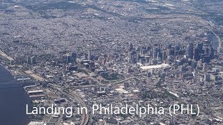 Landing in Philadelphia PHL  June 2018 [upl. by Corotto]