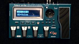 GR55 Guitar Synthesizer Demo part 1 [upl. by Savinirs]