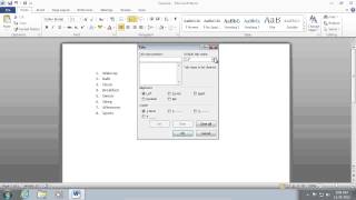 How to set Tabs in Word [upl. by Eduardo624]