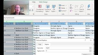 Coding Likert type scales in Excel [upl. by Cantu]