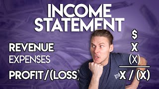 The INCOME STATEMENT for BEGINNERS [upl. by Nanyt495]