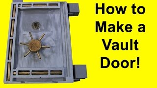 How To Make A Vault Door DIY [upl. by Oslec]