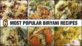 BEST BIRYANI RECIPES  Chicken Biryani  Mutton Biryani  Egg Biryani and more  Get Curried [upl. by Naimed175]