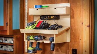 Building a Cordless Drill Charging Station [upl. by Oigile924]