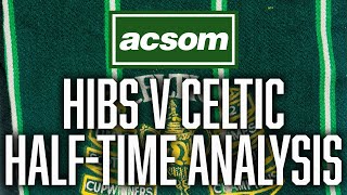 Hibs v Celtic  LIVE HalfTime Analysis  A Celtic State of Mind  ACSOM [upl. by Aras]