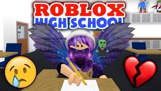 BULLIED and HEARTBROKEN all on my FIRST DAY  Roblox High School [upl. by Adrial]