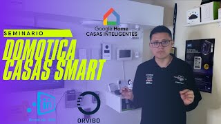 Seminario Como instalar y programar domótica Casas inteligentes [upl. by Engedi]