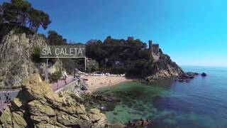 Beaches and coves in Lloret de Mar Costa Brava mylloret lloretdemar [upl. by Enetsirk]