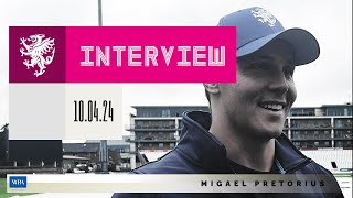 INTERVIEW Migael Pretorius discusses Somerset stint [upl. by Butler]