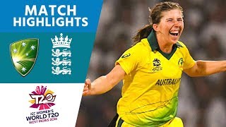 THE FINAL  Australia v England  Womens WT20 2018  Highlights [upl. by Doownel296]