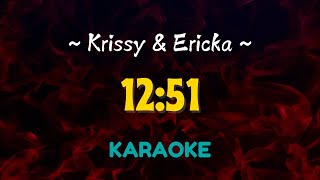 1251  Krissy amp Ericka Karaoke Version [upl. by Ognimod]