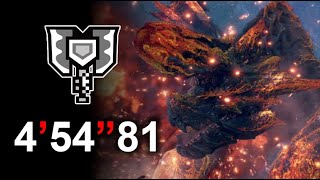 MHWI Raging Brachydios charge blade solo 4 54quot 81 [upl. by Alemaj]