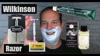 Wilkinson Classic Razor PalmoliveTOBSProraso [upl. by Bergin]