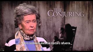 EL CONJURO  Entrevista con Lorraine Warren HD  Oficial de Warner Bros Pictures [upl. by Adaha]