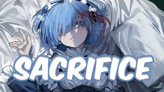 【Nightcore】The Weeknd  Sacrifice  lyrics [upl. by Notgnillew]