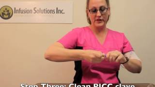 How to flush a PICC line [upl. by Donoho]