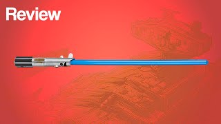 Disney Store Star Wars Reys Lightsaber Toy Review 13 [upl. by Atiuqrehs]