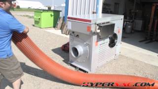 Most Powerful portable duct vacuum HAVAC duct cleaning equipment [upl. by Castra227]