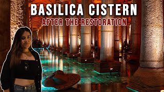 BASILICA CISTERN ISTANBUL 2022  REOPENS TO VISITORS [upl. by Efal]