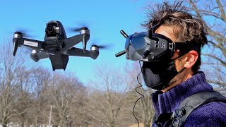 Handson DJI’s FPV is so immersive you’ll feel like you’re flying at nearly 90mph [upl. by Bachman]