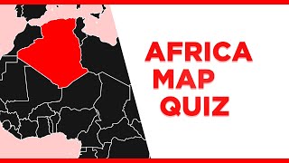 Guess the Country in Africa Map Quiz [upl. by Sparrow]