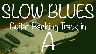 SLOW BLUES Backing Track in B [upl. by Alburg]