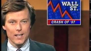 The 1987 stock market crash Original news report [upl. by Epifano]