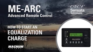 How to Start an Equalization Charge with the MEARC Remote [upl. by Ylellan685]