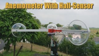 Diy Anemometer With HallSensor [upl. by Querida341]