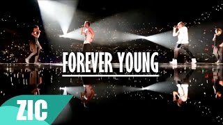 One Direction  Forever Young Music Video  Lyrics [upl. by Locklin]