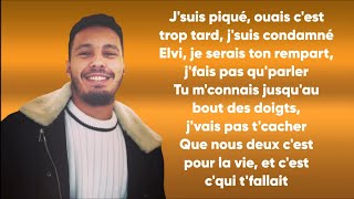 Oussama  Piqué ParolesLyrics [upl. by Nwahsaj]