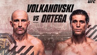 ALEXANDER VOLKANOVSKI VS BRIAN ORTEGA  HIGHLIGHTS  UFC 298 [upl. by Norean]