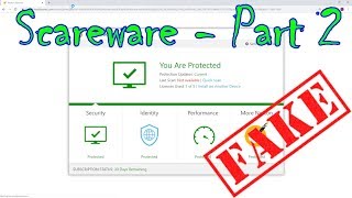 SCAREWARE ReImage scam Part 2 [upl. by Buckie]